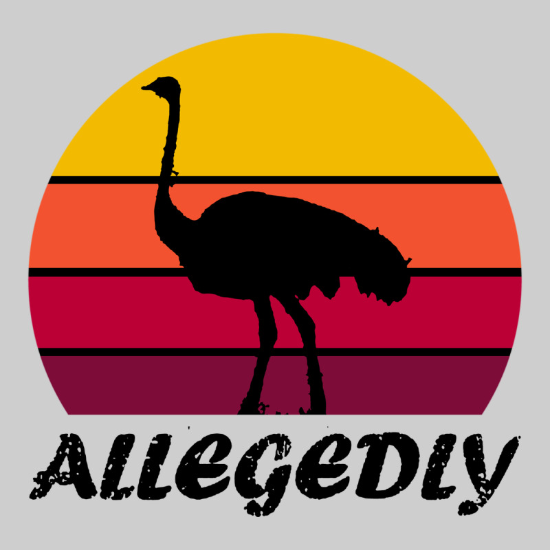 Retro Vintage Allegedly Ostrich Premium Tee by linhVisuals | Teevron