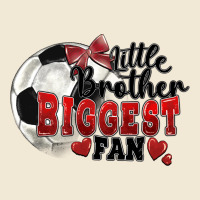 Little Brother Biggest Fan Soccer Premium Tee | Teevron