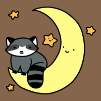 Crescent Moon Raccoon Premium Tee | Teevron