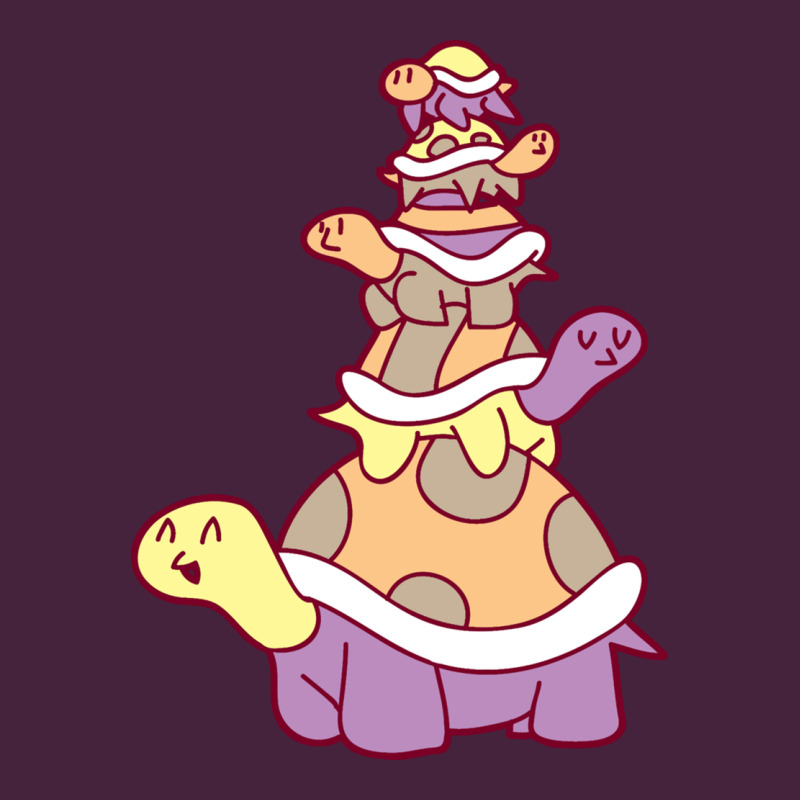 Cute Turtle Stack Premium Tee by linhVisuals | Teevron