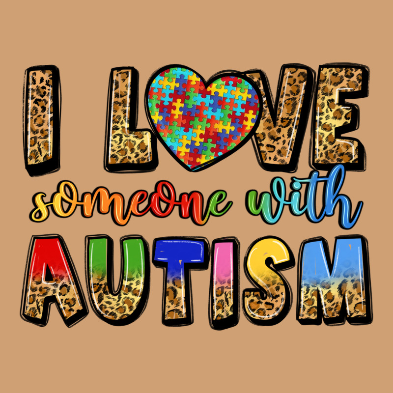 I Love Someone With Autism Vintage Tee by LillyAllenDesigns | Teevron