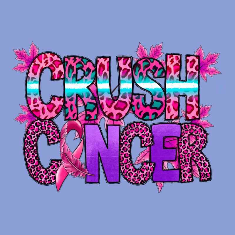 Crush Cancer Long Sleeve Tee by SublimationCraftShop | Teevron