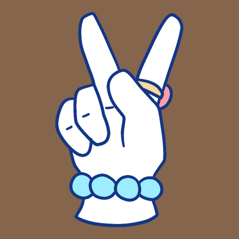 Girl Peace Sign Premium Tee by linhVisuals | Teevron