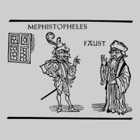 Doctor Faustus Vintage Illustration Design Premium Tee | Teevron