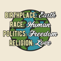 Birthplace Earth Race Human Politics Freedom Religion Love Equality Al Premium Tee | Teevron