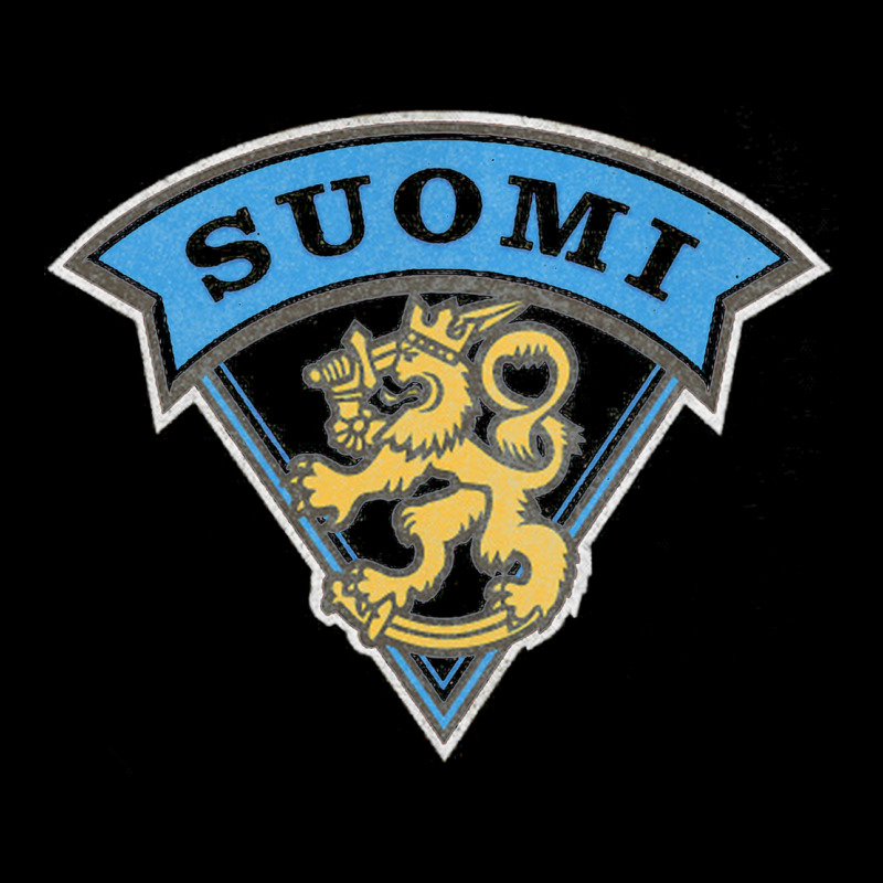Faded Style Suomi Finland Lion Design Premium Tee by linhVisuals | Teevron