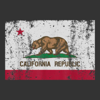 california flag womens mens heavy distressed vintage gift t shirt | Teevron