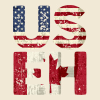 Canada Us Eh American Canadian Flag Vintage America Colors Patriotic G Premium Tee | Teevron