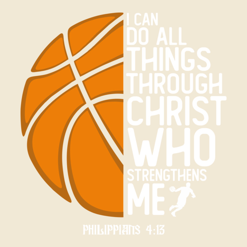 Christian Basketball I Can Do All Things Through Christ Philippians 41 Premium Tee by linhVisuals | Teevron