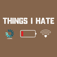 Funny Things I Hate Low Battery And Wifi Connection Premium Tee | Teevron