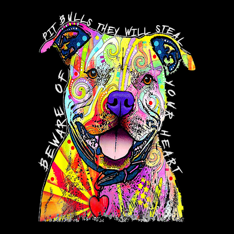 Pitbull T  Shirt Beware Of Pitbulls They Will Steal Your Heart T  Shir Premium Tee by linhVisuals | Teevron