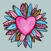 Valentine's Day Sunflower Olivia Heavy Core Tee | Teevron