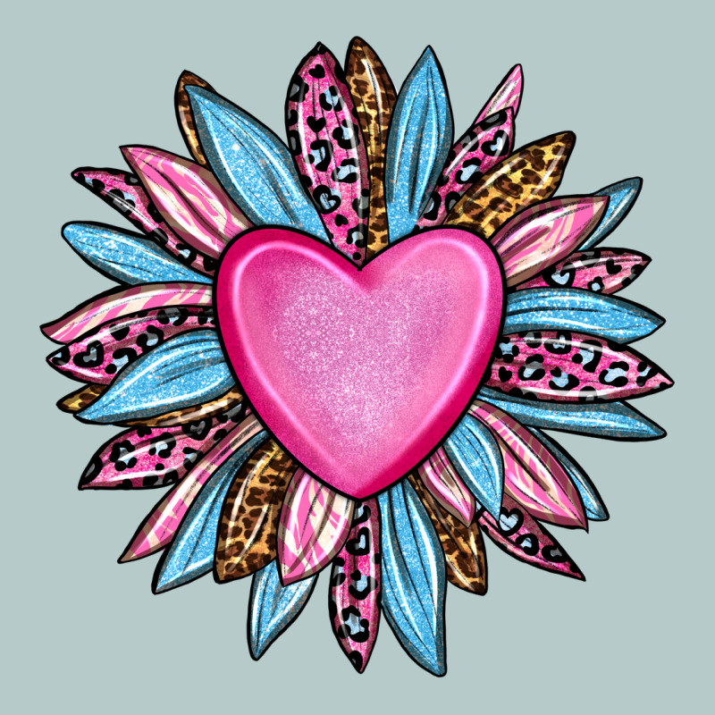 Valentine's Day Sunflower Olivia Heavy Core Tee by OliviaCreatesArt | Teevron
