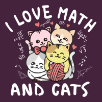 I Love Math And Cats Mountain Heart Mathematics Lover Gifts Cute And F Premium Tee | Teevron