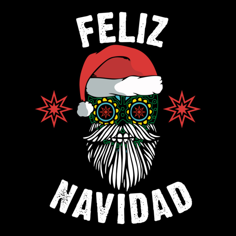 Mexican Christmas Sugar Skull Feliz Navidad Spanish Speaking Xmas Gift Premium Tee by linhVisuals | Teevron