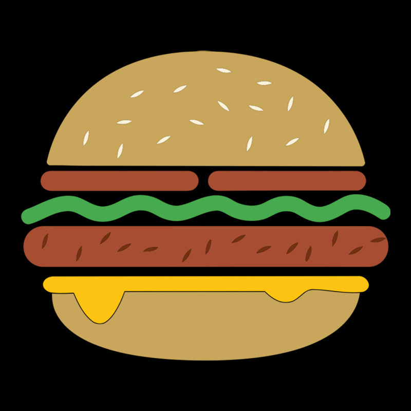 Vintage Burger Print Premium Tee by linhVisuals | Teevron