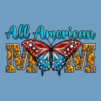 All American Mom Butterfly Urban Heavy Tee | Teevron