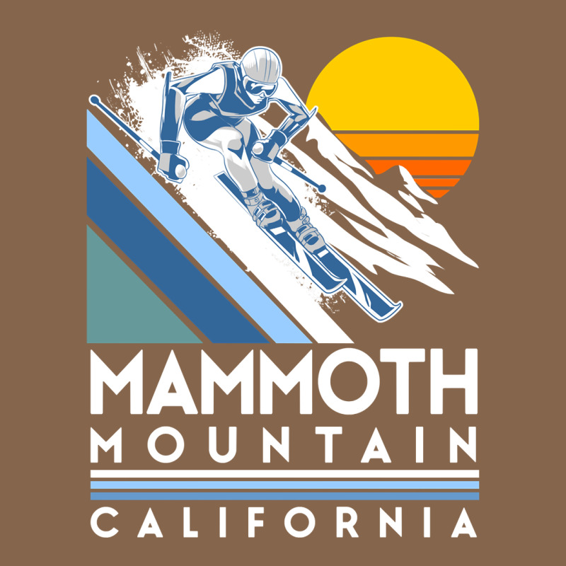Mammoth Mountain California Retro Ski Sweatshirt Premium Tee by linhVisuals | Teevron