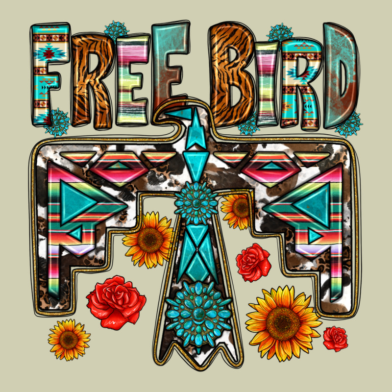 Western Free Bird Heavy Core Tee by OliviaCreatesArt | Teevron