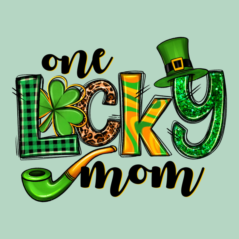 One Lucky Mom St. Patrick's Classic Tee by OliviaCreatesArt | Teevron