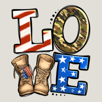 Love 4th Of July Army Veteran Heavy Core Tee | Teevron