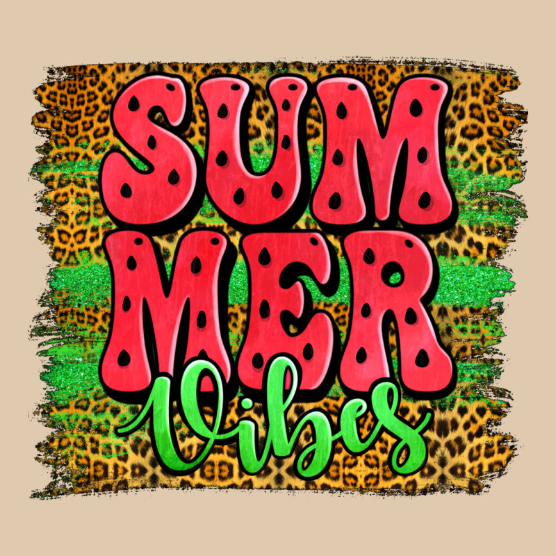Summer Vibes Watermelon Leopard Background Heavyweight Sweatshirt by Jasminsmagicworld | Teevron