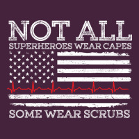 Nurses Not All Superheroes Wear Caps Some Wear Scrubs Nurse Supportive Premium Tee | Teevron