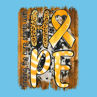Finding The Cure Starts With Hope Childhood Cancer Awareness  With Bac Premium Sweatshirt | Teevron