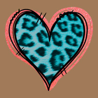 Blue Leopard Heart Classic Tee | Teevron