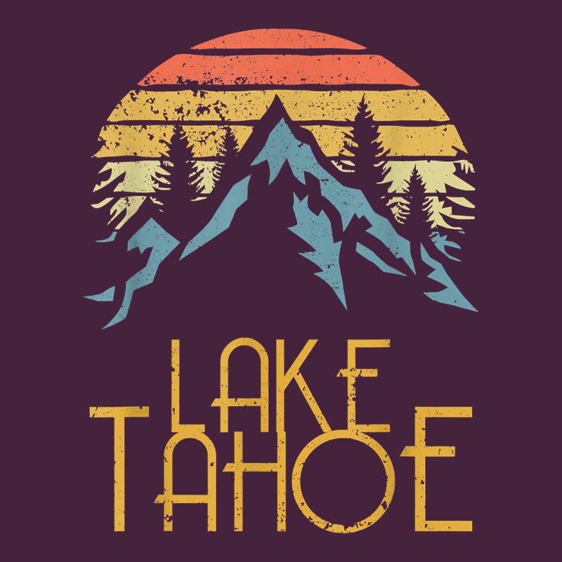 Vintage Lake Tahoe California Nevada Retro T Shirt Premium Tee by linhVisuals | Teevron