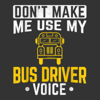 don't make me use bus driver voice school bus driver t shirt | Teevron