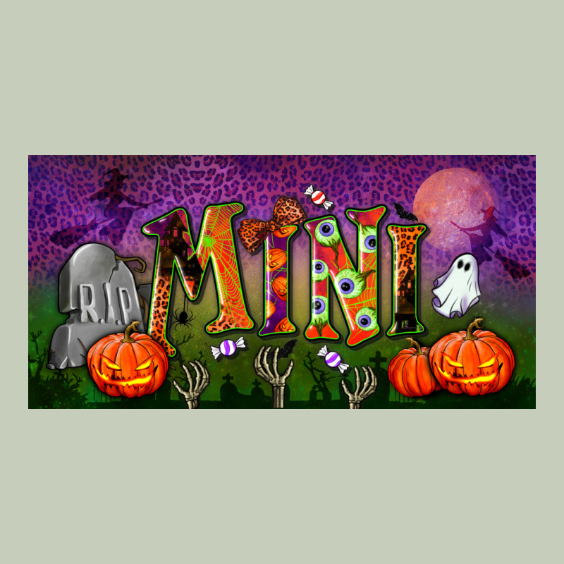 Halloween Mini License Plate Ladies Tee by BundleAndBundleShop | Teevron