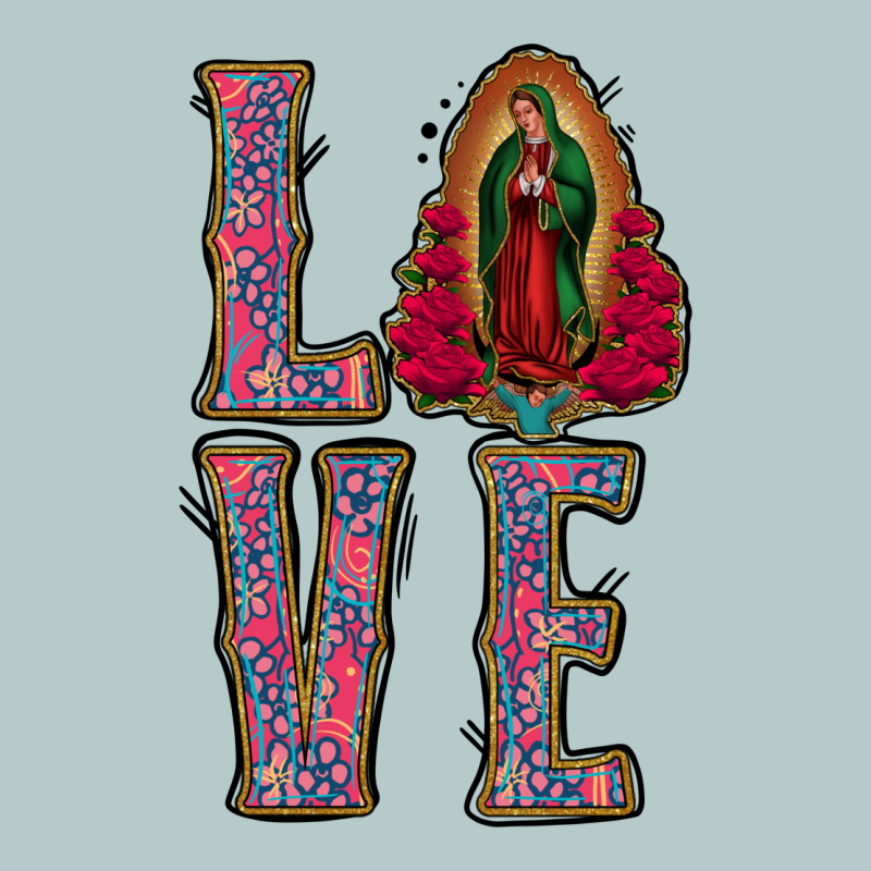 Love Lady Of Guadalupe Heavy Core Tee by Jasminsmagicworld | Teevron