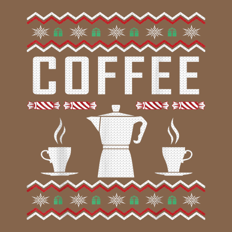 Coffee Ugly Sweater Christmas Premium Tee by linhVisuals | Teevron