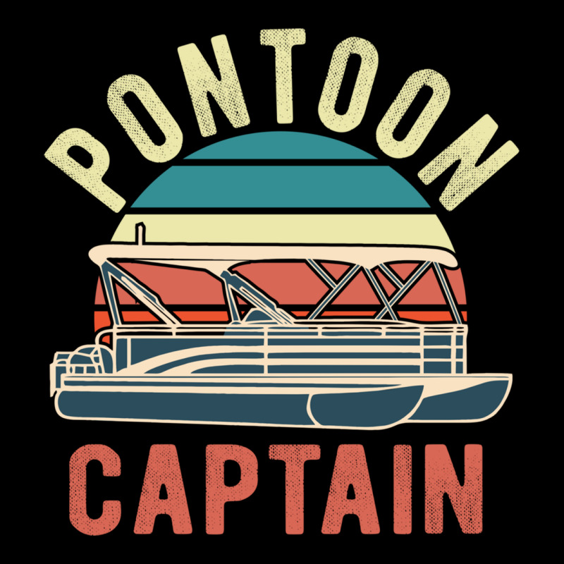 Pontoon Captain Vintage Boating Party Funny Gift For Pontooning Lover Premium Tee by linhVisuals | Teevron