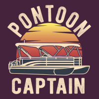 Retro Pontoon Captain Of The Boat Funny River Cruising Gift For Pontoo Premium Tee | Teevron