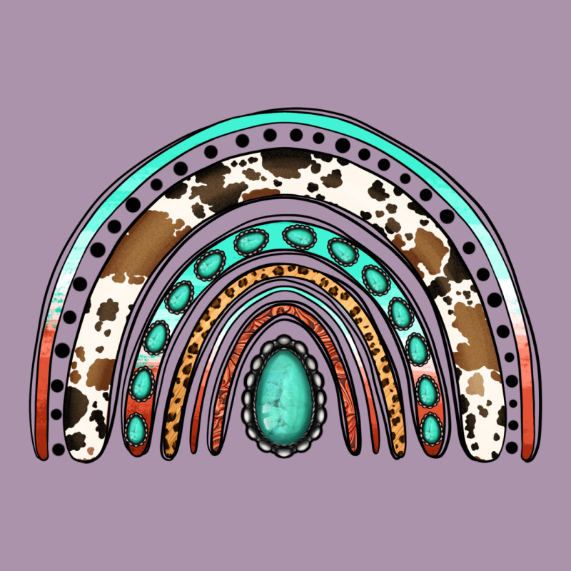 Blessed Western Rainbow Heavyweight Hoodie by Jasminsmagicworld | Teevron