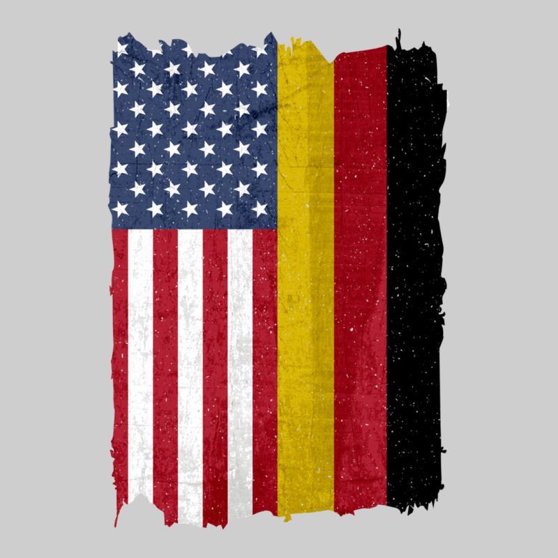 United States With Germany Flag Mix Us And German Country Flags Premium Tee by linhVisuals | Teevron