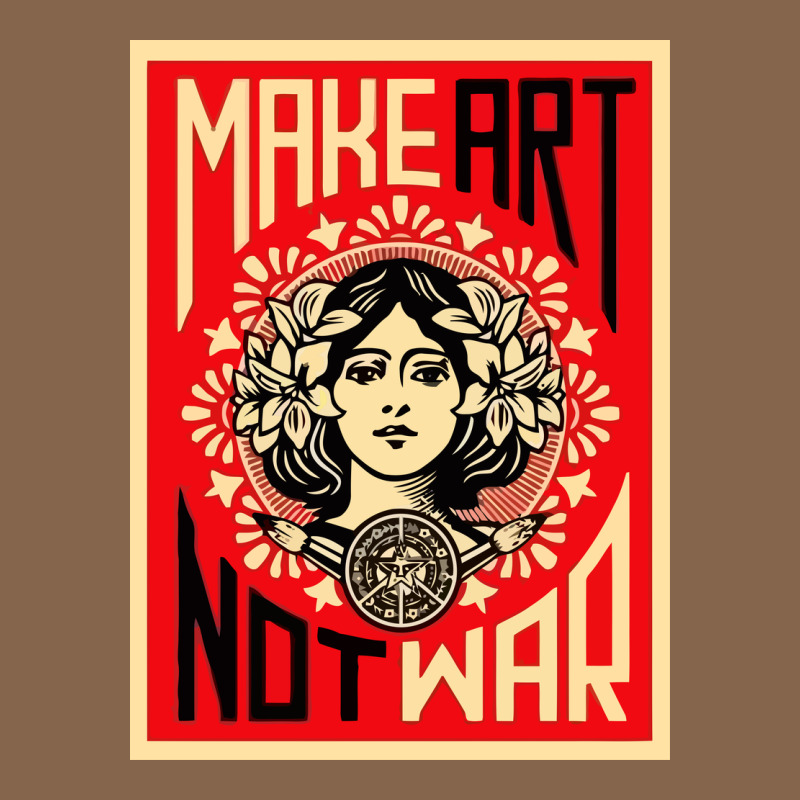 Make Art No War Premium Tee by linhVisuals | Teevron