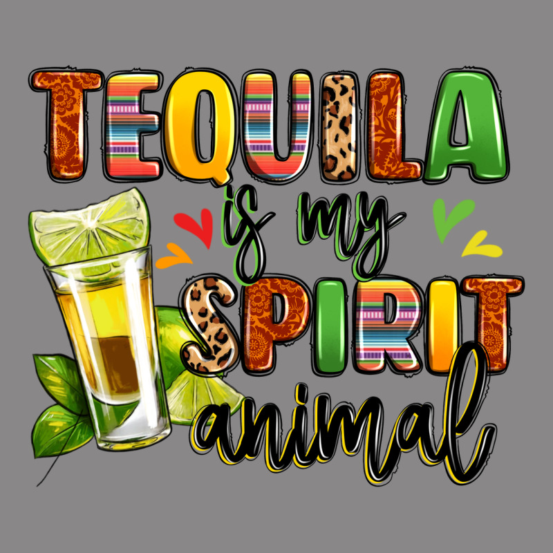 Tequila Is My Spirit Animal Vintage Tee by LillyAllenDesigns | Teevron