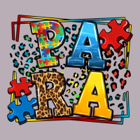 Autism Leopard Frame Para Vintage Tee | Teevron
