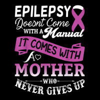 Epilepsy Warrior Purple Ribbon Mother Awareness Support Premium Tee | Teevron
