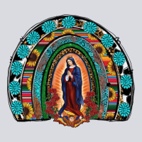 Lady Of Guadalupe Rainbow Zipper Hoodie | Teevron