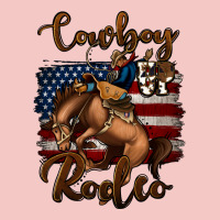 Cowboy Up Rodeo Bucking Bronco Urban Heavy Tee | Teevron