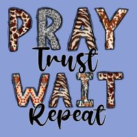Pray Trust Wait Repeat Long Sleeve Tee | Teevron