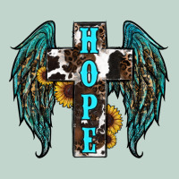 Western Wings Cross Hope Zipper Hoodie | Teevron