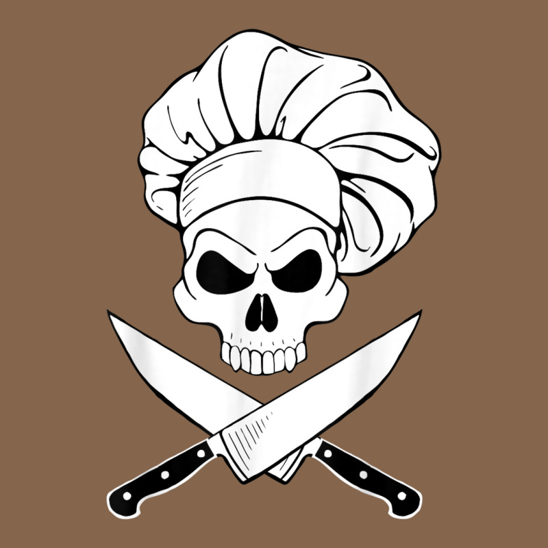 Chef Skull And Crossbones Knives Halloween Premium Tee by linhVisuals | Teevron