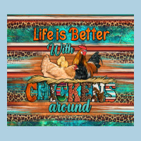 Life Is Better With Chickens Around Chicken Coop Premium Hoodie | Teevron