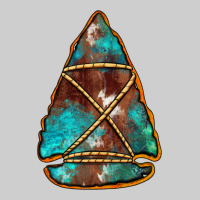 Turquoise Cowhide Arrowhead Premium Sweatshirt | Teevron