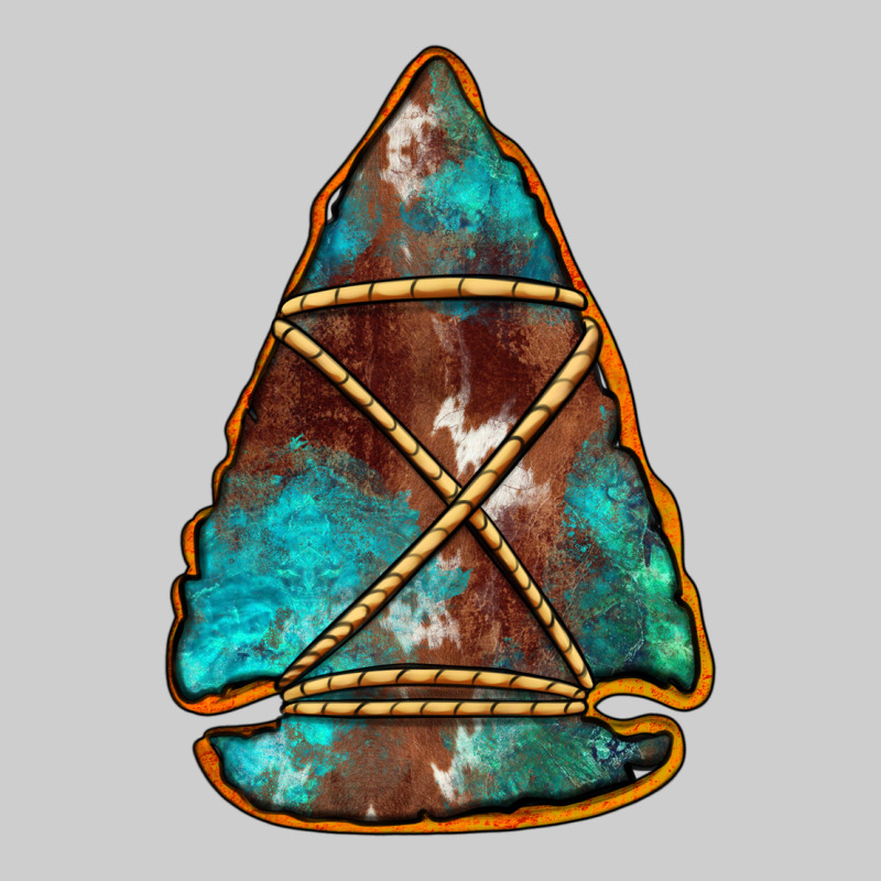 Turquoise Cowhide Arrowhead Premium Sweatshirt by Jasminsmagicworld | Teevron